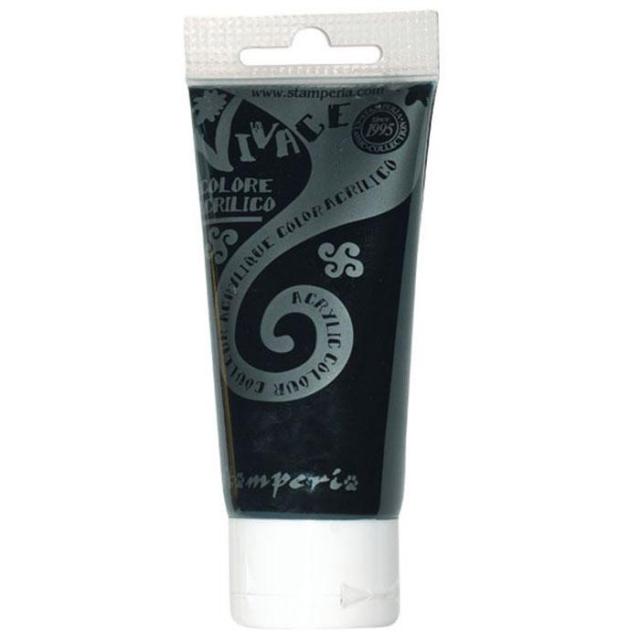 Χρώμα Vivace Stamperia 60ml - Black