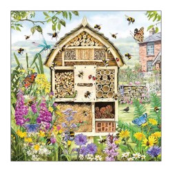 Χαρτοπετσέτα για Decoupage Bee Hotel - 1 τεμ.