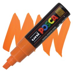 Μαρκαδόρος για όλες τις επιφάνειες Uni Paint POSCA 8mm - Μαύρο