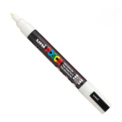 Μαρκαδόρος για όλες τις επιφάνειες Uni Paint POSCA 0.9-1.3mm - Λευκό