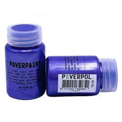 Paverpaint Μεταλλικό χρώμα Violet 60ml Paverpol 