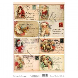 Ριζόχαρτο Χριστουγεννιάτικες κάρτες Α3 