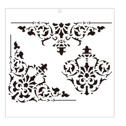 Stencil χοντρό 0.40mm Lace Embellishments 40x40cm 