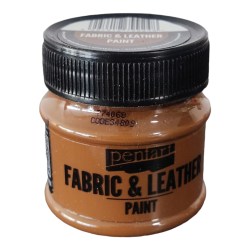 Χρώμα Δέρματος και υφάσματος 50 ml Pentart - Dark Brown