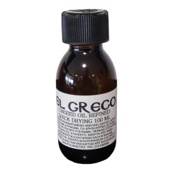Linseed Oil Refined Quick Drying 100ml El Greco