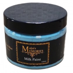 Χρώμα παλαίωσης Milk Paint Petrol Blue Maja’s Memories 150ml