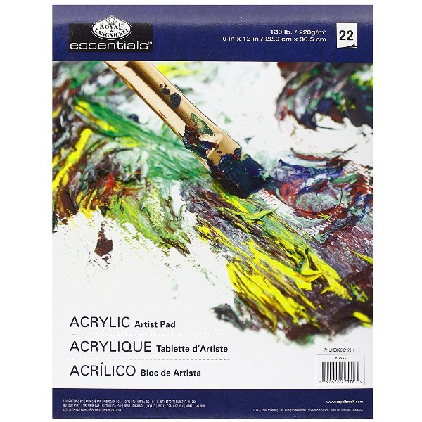 Μπλοκ για ακρυλικά 22.9x30.5cm 220gr 22φυλλα