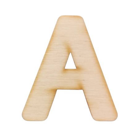 Ξύλινα Γράμματα - Αριθμοί 4cm