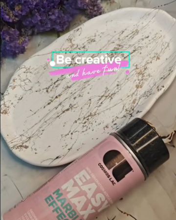 Marble Effect Spray | Εφέ Μαρμάρου Εύκολα & Γρήγορα με Spray