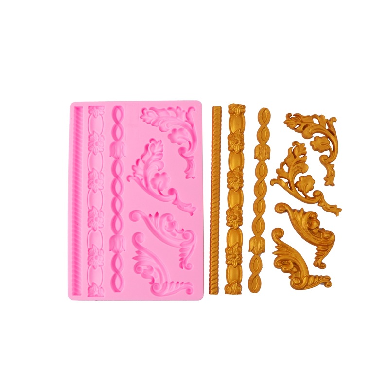 Καλούπι σιλικόνης μπορντούρες γωνίες 20.2x12.5cm