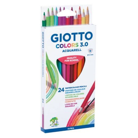 Σετ Μολύβια Ακουαρέλας 24 τεμ. Giotto