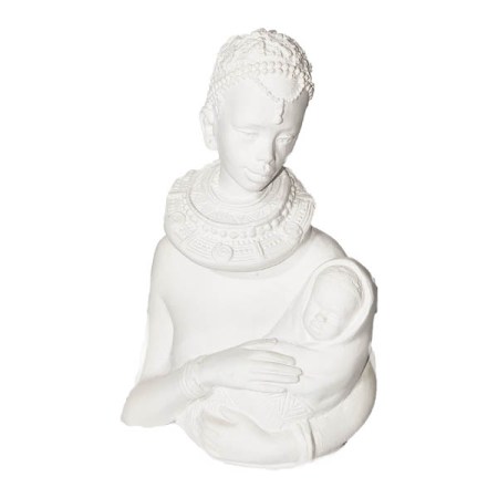 Γύψινο πρόσωπο MOTHER AFRICANA 14x8cm