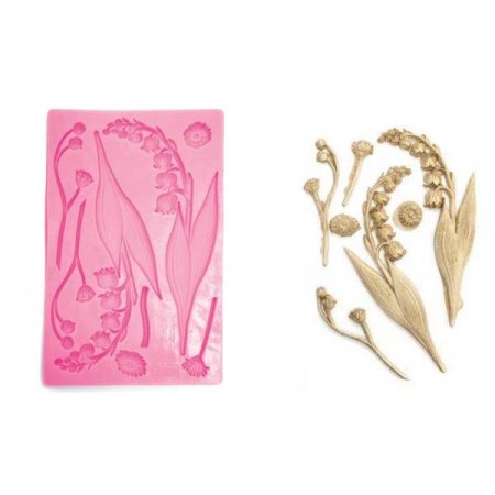 Καλούπι Κλαδιά Λουλούδια 193x122mm 