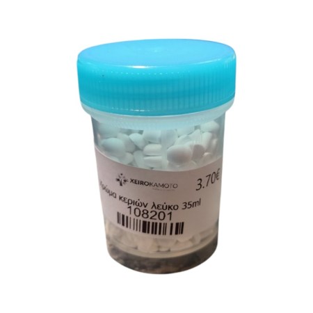 Χρώμα κεριών Λευκό 35ml 