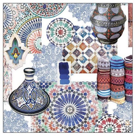 Χαρτοπετσέτα για Decoupage Mandala Διάφορα - 1 τεμ