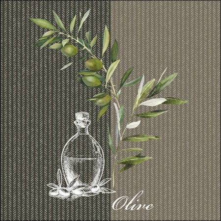 Χαρτοπετσέτα για Decoupage Κλαδί ελιάς - 1 τεμ.