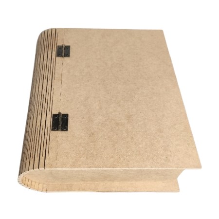 MDF κουτί βιβλίο 330x300x95mm