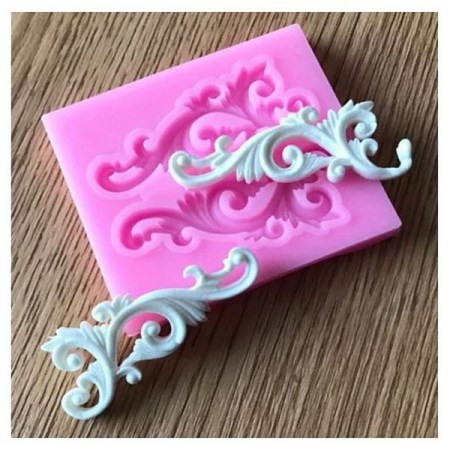 Καλούπι σιλικόνης Vintage Relief Border 6.1x5.4cm