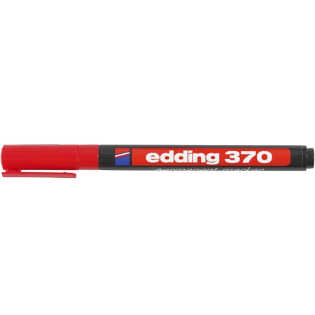 Ανεξίτηλος Μαρκαδόρος Edding 370 - 1mm  - Πράσινο