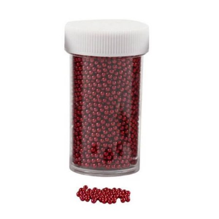 Κόκκινες χάντρες medium 2mm - 45ml