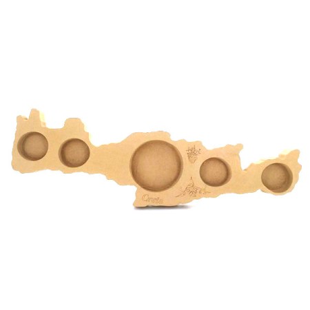 Ξυλόγλυπτo Κρήτη 320x85mm 