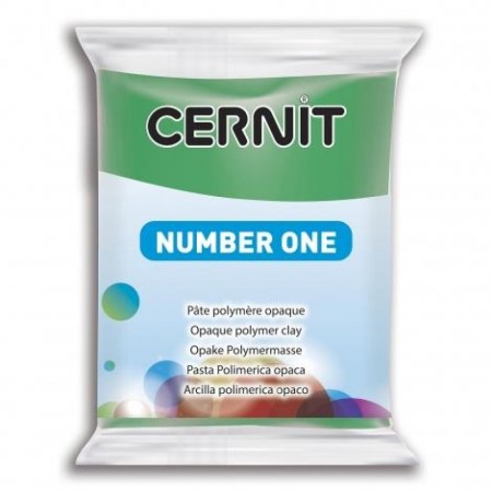 Πολυμέρικος πηλός Cernit 56gr No.600 Χρώμα Πράσινο
