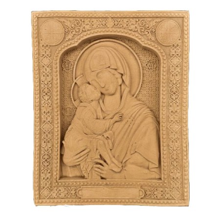 Ξυλόγλυπτη Εικόνα 35x28cm