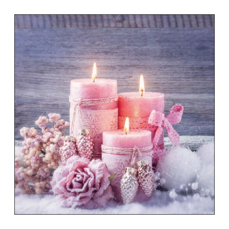 Χαρτοπετσέτα Χριστουγεννιάτικη Romantic Candles - 1 τεμ.