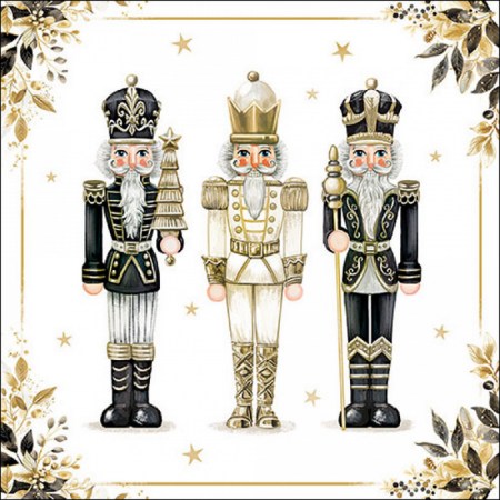 Χαρτοπετσέτα Χριστουγεννιάτικη Royal Nutcrackers - 1 τεμ.