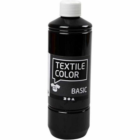 Χρώμα Για Ύφασμα Μαύρο 500ml  