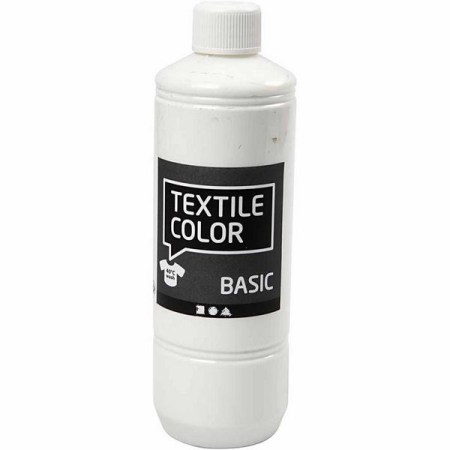 Χρώμα Για Ύφασμα Λευκό 500ml  