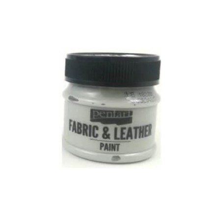 Χρώμα Δέρματος και υφάσματος 50 ml Pentart - Grey