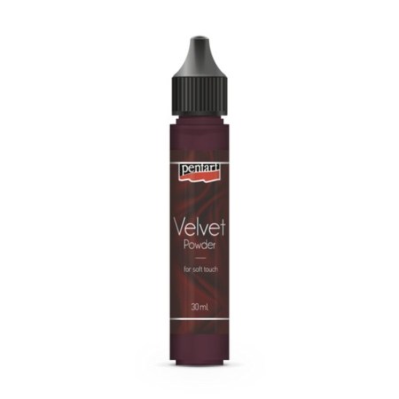 Velvet powder 6gr Pentart Garnet Red