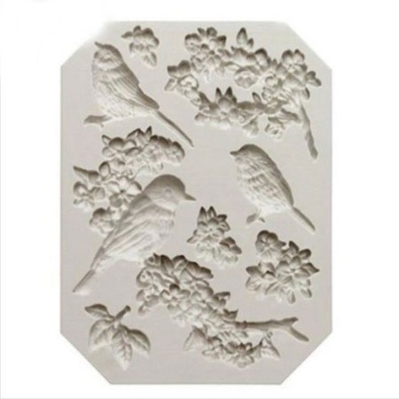 Καλούπι σιλικόνης Birds 2.8-10cm