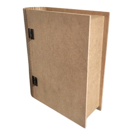 MDF κουτί βιβλίο 250x210x80mm