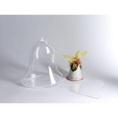 Καμπάνα Plexiglass με εσωτερικό διαχωριστικό 10cm
