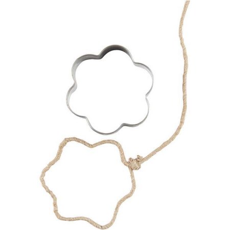 Κουπατ Λουλούδι για μπισκότα 8cm σετ 5 τεμαχια