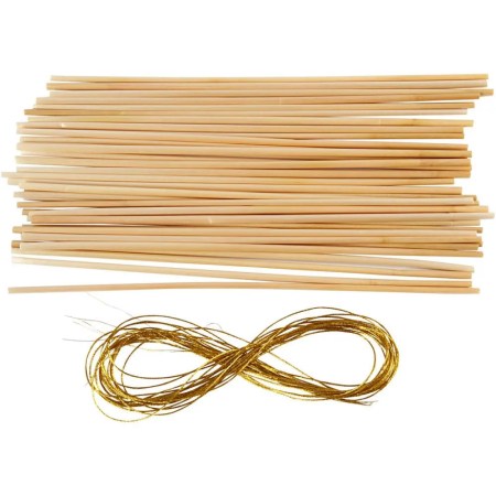 Χριστουγεννιάτικο KIT DIY Ψάθινες Νιφάδες