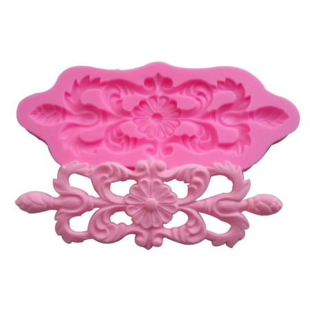 Καλούπι σιλικόνης μπαρόκ 13.7x5.8cm