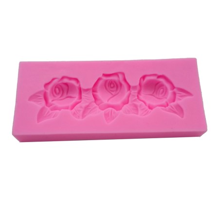 Καλούπι σιλικόνης λουλούδια 10.1x4.3cm