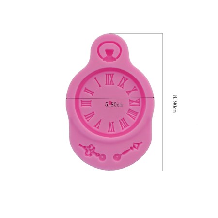 Καλούπι σιλικόνης Ρολόι 90x56mm 