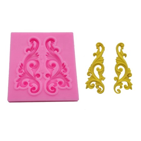 Καλούπι σιλικόνης Vintage Relief Border 6.1x5.4cm