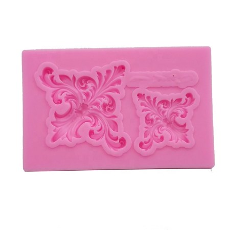 Καλούπι σιλικόνης Vintage Relief Border 6.3x4cm