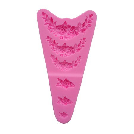 Καλούπι σιλικόνης Flower Lace 13.4x7.4x0.9cm