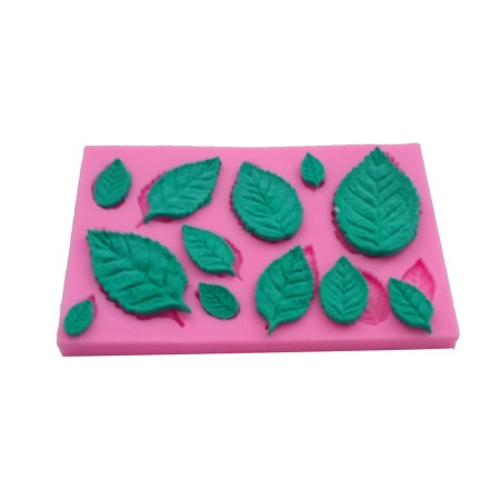 Καλούπι σιλικόνης Φυλλαράκια 9.9×6.5cm