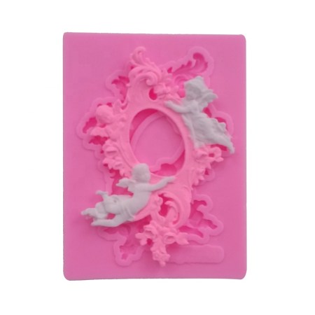 Καλούπι σιλικόνης Αγγελάκια 8.2x7.2x1.4cm