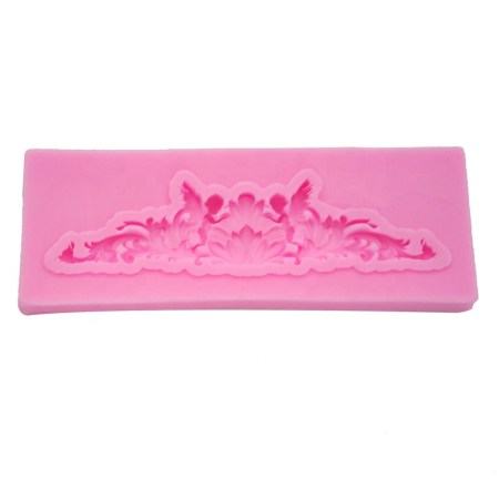 Καλούπι σιλικόνης Vintage Pediment 7.9x2.8cm