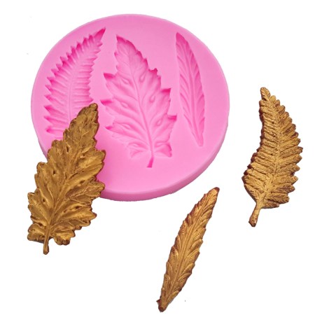 Καλούπι σιλικόνης φύλλα 9.4cm