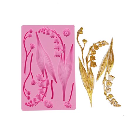 Καλούπι Κλαδιά Λουλούδια 193x122mm 