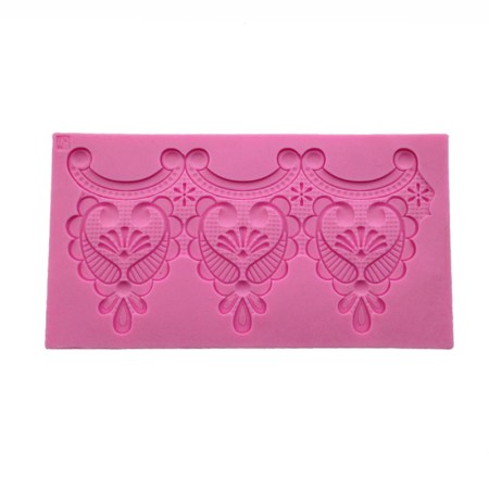 Καλούπι σιλικόνης δαντέλα 17.5x9.4cm